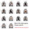 BAGEYOU Funny Labrador Dog Kitchen Apron, Personalized with Polka Dots and Plaid Pattern view 2