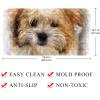 Bennigiry Shower Mat / Bathtub Mat, 27 x 37 cm, for Children, Toddlers and Seniors, Eco-Friendly PVC, Cute Dog view 4