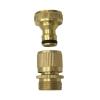 Xuulan Xianglaa Brass Garden Hose Connector, 3/4-Inch GHT Faucet Adapter, Quick Coupling, Color A view 4