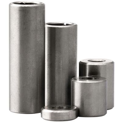 FASTON A2 Stainless Steel Spacer Sleeves for M7/M8, Threadless, 10 × 8 × 50 mm, 100 pcs.