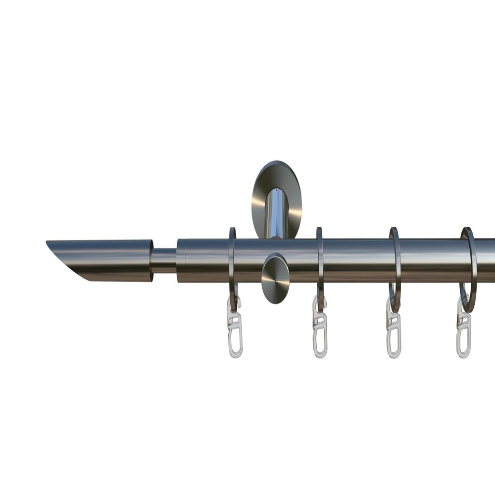tilldekor Custom-Size Curtain Rod, 1/2-Track