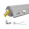 Schellenberg Custom-Made PVC Roller Shutter Curtain, Mini System, 50–160 cm W x 100–230 cm H, White or Gray view 1