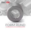 FASTON Aluminum Spacer Sleeves for M10, 24 x 10.5 x 25 mm (4 pcs) view 3