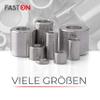 FASTON Aluminum Spacer Sleeves for M10, 24 x 10.5 x 25 mm (4 pcs) view 4