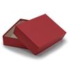 NEUSER Paper Gift Boxes with Lids, DIN A4, Dark Red, 302 x 213 x 70 mm, 20 Pack view 1