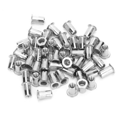50-Piece M5 Stainless Steel Rivet Nut Assortment
