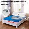 Animal-Print Fitted Sheet for Box Spring Beds, Soft Microfiber, 160 x 200 x 30 cm, Flamingo view 4