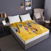 Chickw1 Microfiber Fitted Sheet, 3D Dreamcatcher Print, Up to 30 cm Deep, 120 x 200 x 30 cm view 2