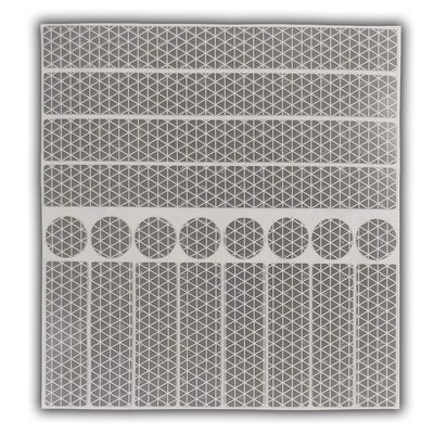UvV Reflective Stickers, 20 Pieces - Orafol RA2cM Silver Film - Self-Adhesive, Highly Reflective Decals for Marking Strollers, Bicycles and Helmets