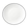 Seltmann Weiden [DL] Modern Life Oval Plate 5192, 29 cm, Black Line [RAB] [SP] MSRP: €38.00 view 1