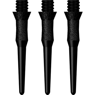Mission Titan Drift Pro Soft Tip Dart Points, 100 Plastic Tips, 2BA, Black