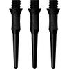 Mission Titan Drift Pro Soft Tip Dart Points, 100 Plastic Tips, 2BA, Black view 1