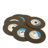 4" Angle Grinder Metal Cutting Disc, Fiber-Reinforced Resin Cutoff Wheel for Stainless Steel, 25-Pack, Black view 1
