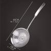 Large 304 Stainless Steel Skimmer Strainer Ladle view 2