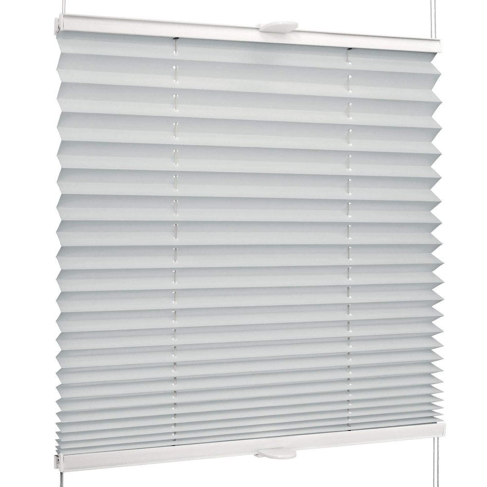 SchattenFreude Basic Clip-Fit Pleated Shade for Windows, No Drilling