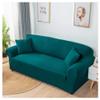 GUOCU Stretch Sofa Cover with Anti-Slip Fit, Green, 4-Seater view 1