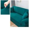 GUOCU Stretch Sofa Cover with Anti-Slip Fit, Green, 4-Seater view 2