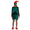 Women's Christmas Elf Costume, Santa's Helper Cosplay, A,M view 4