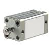 RIEGLER 15.DMA.25150 ACE Series Compact Cylinder, Double-Acting with Magnet, 25 mm Piston, 150 mm Stroke, M5 Port, M8 x 1.25 Piston Rod view 1