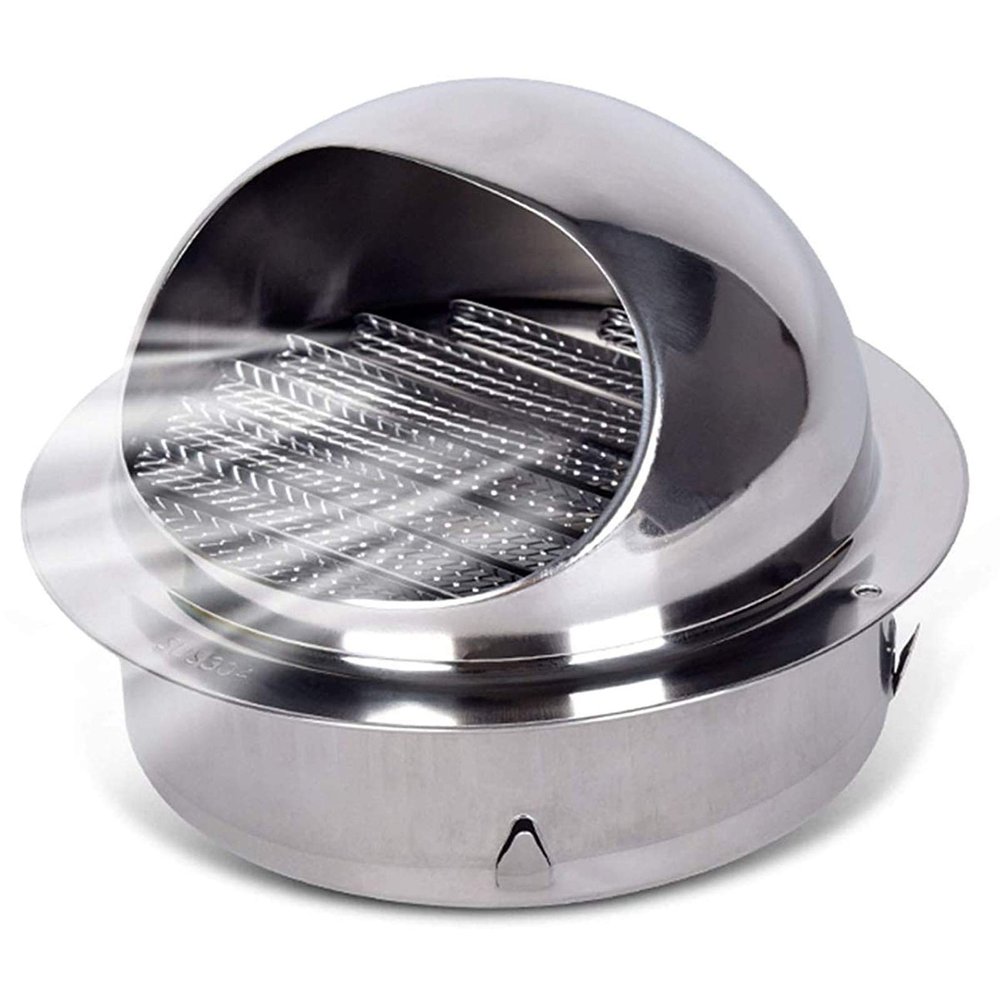 LTLCBB 180 mm Stainless Steel Chimney Cowl with Bird Guard