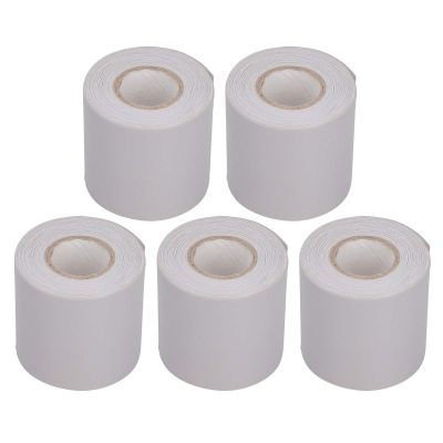 Hoseten Air Conditioner Pipe Wrap Repair Tape, 6 cm Wide, 5 Rolls, Gray