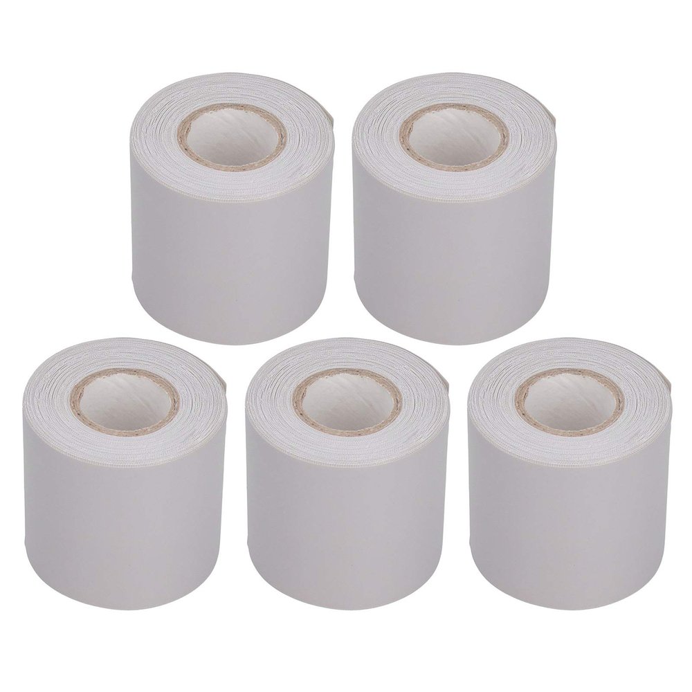 Hoseten Air Conditioner Pipe Wrap Repair Tape, 6 cm Wide, 5 Rolls, Gray