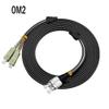 Jeirdus Optical Patch Cable, SC to FC, Duplex, 50/125, OM2, 1 m, SC-FC view 2