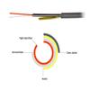 Jeirdus Optical Patch Cable, SC to FC, Duplex, 50/125, OM2, 1 m, SC-FC view 3