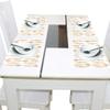 hengpai Heat-Resistant, Washable Placemats with Fire White Pattern, 1 Piece view 4