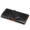 DFV mobile Executive Synthetic Leather Case with 360° Rotating Belt Clip and Magnetic Closure for Irbis SP551 - Black view 1