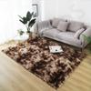 Muutos Rug 110 x 190 cm, Shaggy Area Rug for Living Room, Bedroom, Kids' Room, Dining Room - Brown view 1