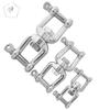 Fork/Fork Swivel, 8 mm Diameter, A4 Stainless Steel, 5 Pieces - MESAROS view 4