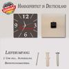Bilder-Manufaktur BM Silent Radio-Controlled Quartz Wall Clock, Buddha Asia, 30 x 30 cm view 3