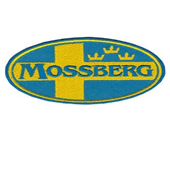 Mossberg Iron-On Patch, Snow Design