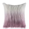 Cozomiz Luxurise Modern Decorative Pillow Covers, Soft Cushion Covers, Square, for Couch, Bedroom and Car, 30.5 x 49.8 cm, Faux Fur Pink view 1