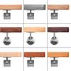 Ash Wood Wall Handrail VKT 42 x 42 mm, Round Holders, 160 cm, 2 Holders view 2