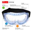 SAFEYEAR Safety Glasses for Eyeglass Wearers and Non-Wearers, Blue view 2