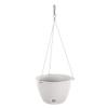PROSPERPLAST SPLOFY Hanging Round Plastic Pot, White, 4.8 L view 1