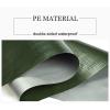 DLLY Waterproof Tarp, 0.35 mm Foldable Soft PE Cover with Accessories, 4 x 6 m / 5 x 5 m (16.4 x 16.4 ft) view 2