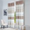 A-TEXTILE-24 Trondheim Made-to-Measure Curtain, Ruffle Tape, Brown (130 cm H x 145 cm W) view 2