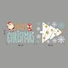 kina UVNT0255 Christmas Tree Window Sticker, Transparent, Removable, Repositionable, 80 × 30 cm view 2