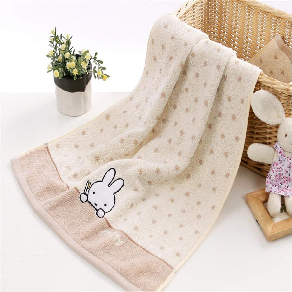 JYT GROUP 100% Cotton Face Towel, Soft and Absorbent, 74 x 36 cm