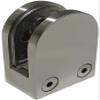 Glass Holder for Round Tube, 42.4 mm, 63 × 45 mm, 10 mm, Stainless Steel view 2