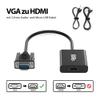 JAMEGA 2-Pack VGA to HDMI Adapters with Audio Support, 1080p view 4