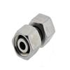 Straight Cutting Ring Connector with Sealing Cone and O-Ring, 6L–6L, Zinc-Plated Steel, Light Series view 1