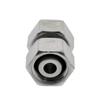 Straight Cutting Ring Connector with Sealing Cone and O-Ring, 6L–6L, Zinc-Plated Steel, Light Series view 2