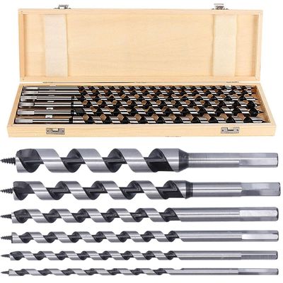Wood Drill Bit Set, 12/14/16/18/20 mm