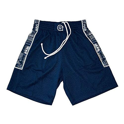 Mitchell & Ness Georgetown Hoyas 1995–96 Swingman NCAA Shorts, Navy, M