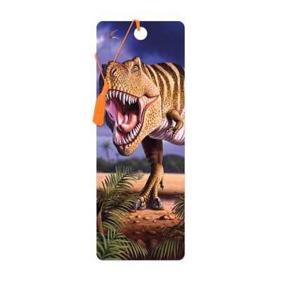 3D LiveLife Bookmark – Brown Rex by Deluxebase