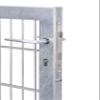 Alberts 635411 Flexo Plus Single Gate with Accessories, 200 cm W x 180 cm H, Hot-Dip Galvanized view 4
